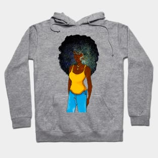 Space Afro Hoodie